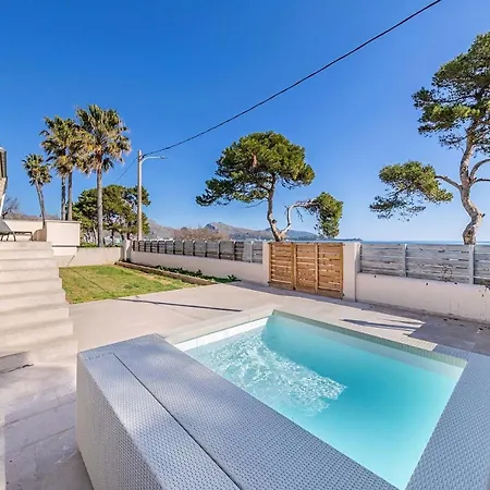 Villa Modern Beachfront House Located Directly In Front Of Private Pool Mar I Pins Mallorca