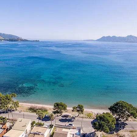 Villa Modern Beachfront House Located Directly In Front Of Private Pool Mar I Pins Mallorca